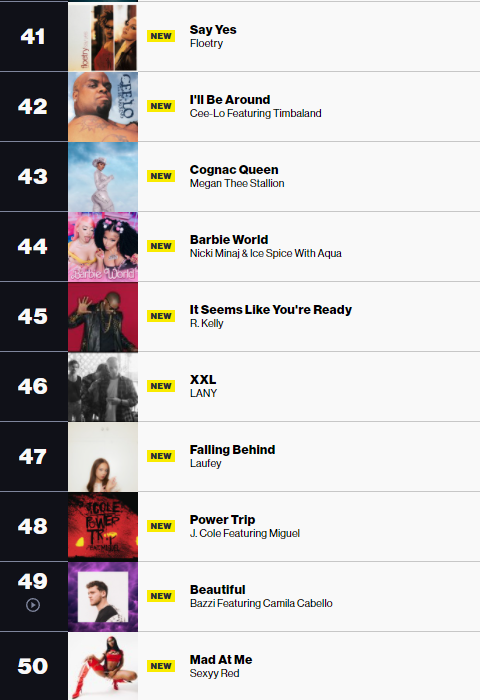 解锁美区TikTok爆音乐榜单！Billboard发布Top50火热曲目指南
