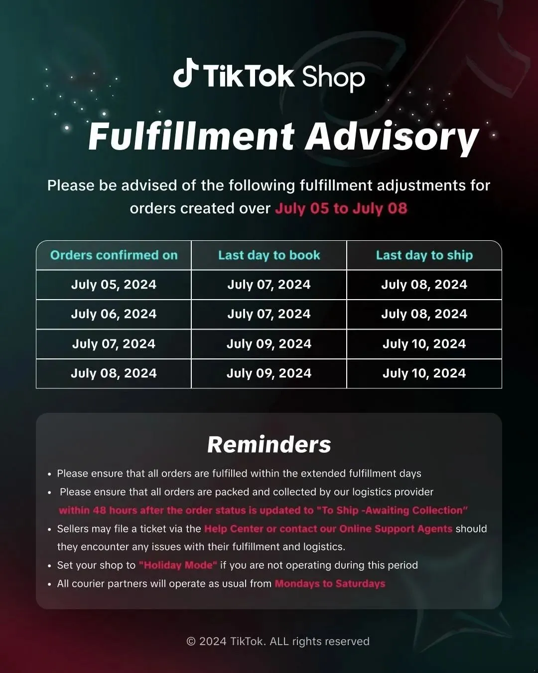 TikTok Shop菲律宾本土店77大促与平台政策更新概览